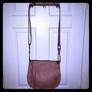 Guitar strap crossbody saddle bag purse